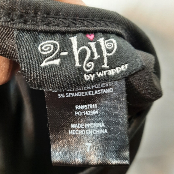 2 Hip Black/White Dress 7 - Picture 5 of 6